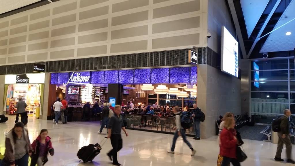 Andiamo | restaurant | Detroit Metropolitan Wayne County Airport (DTW), Worldgateway Pl, Detroit, MI 48242, USA | 7349419330 OR +1 734-941-9330
