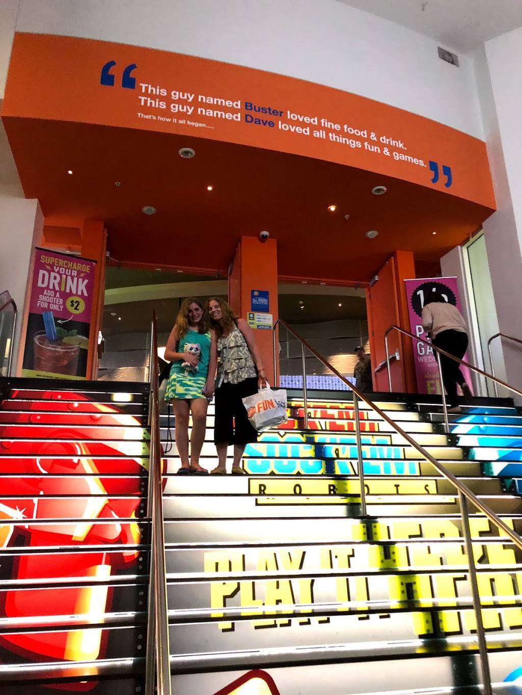 Dave & Busters | restaurant | 8986 International Dr, Orlando, FL 32819, USA | 4075413300 OR +1 407-541-3300