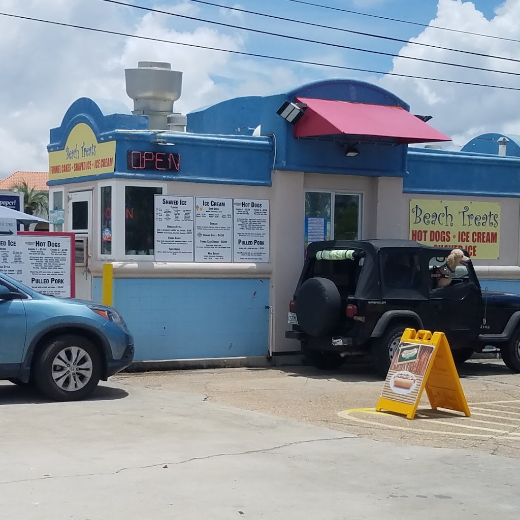 Beach Treats | restaurant | 2521 Thomas Dr, Panama City, FL 32408, USA | 8502492040 OR +1 850-249-2040