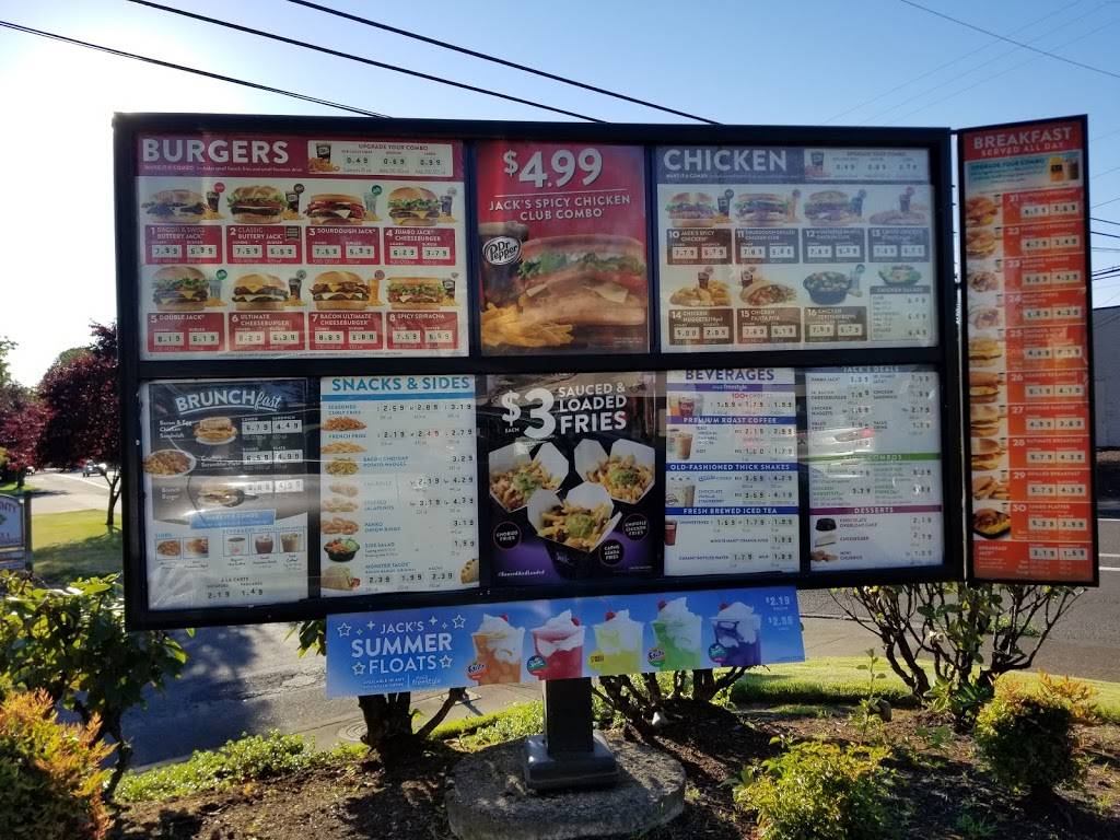 Jack in the Box | restaurant | 14811 SE McLoughlin Blvd, Milwaukie, OR 97267, USA | 5033539435 OR +1 503-353-9435