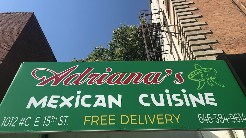 Adriana’s Mexican Cuisine | restaurant | 10-12 E 15th St, Brooklyn, NY 11230, USA | 7184841844 OR +1 718-484-1844