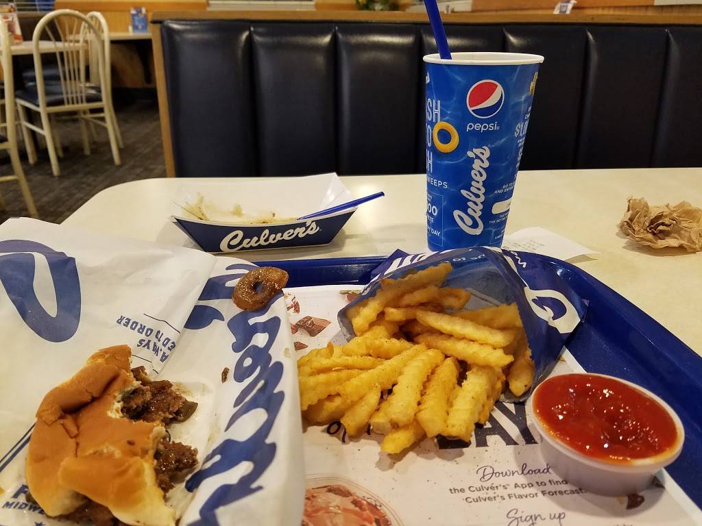 Culvers | restaurant | 2530 Woodlawn Rd, Lincoln, IL 62656, USA | 2177327300 OR +1 217-732-7300