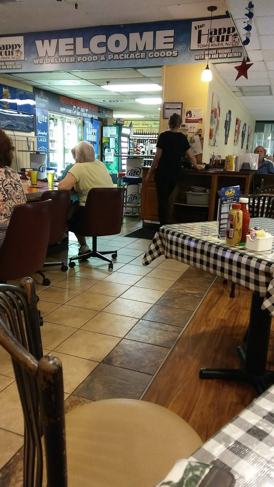 The Happy Hour | restaurant | 730 Jamaica Blvd, Toms River, NJ 08757, USA | 7323414424 OR +1 732-341-4424