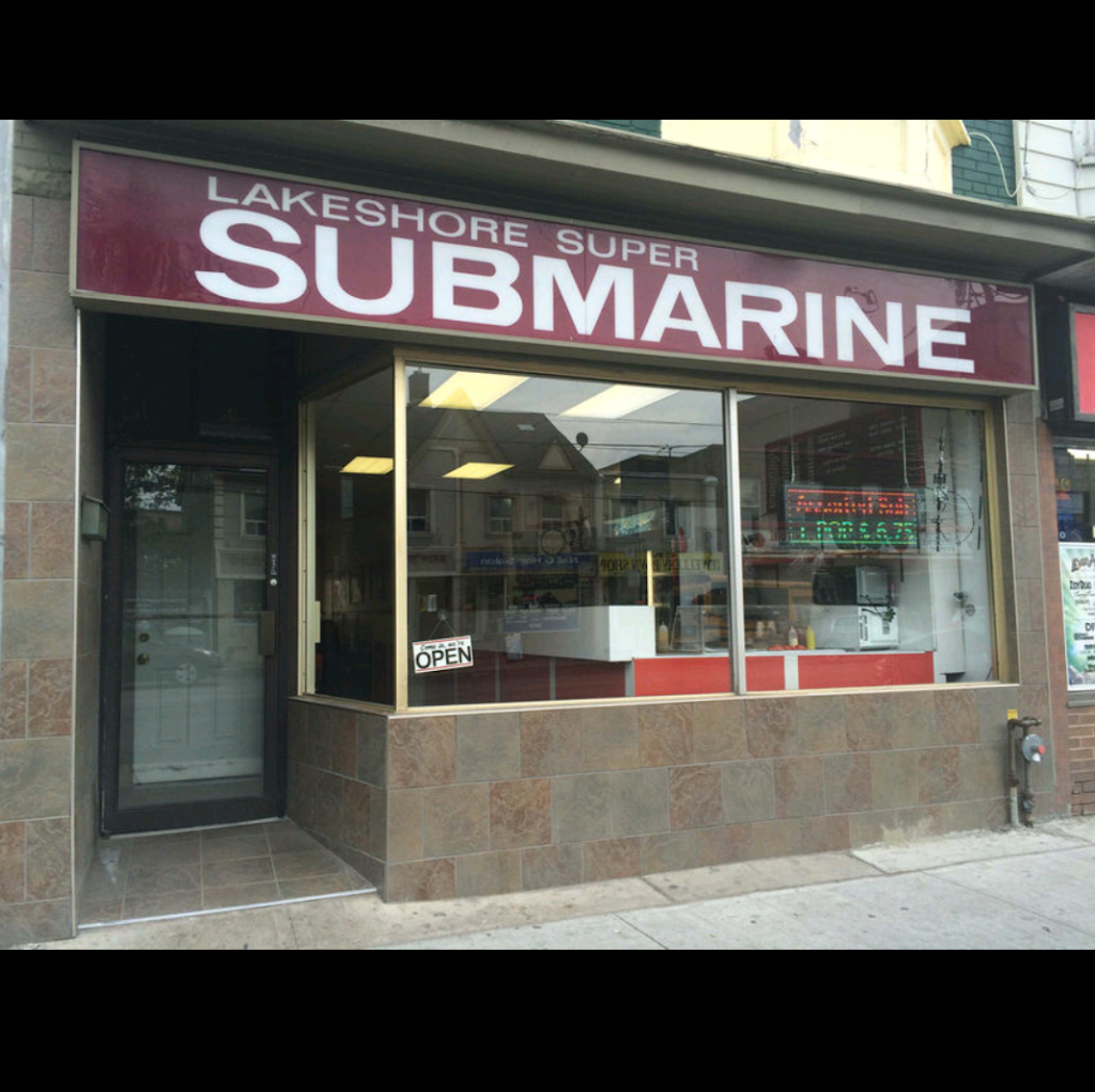 Lakeshore Super Submarine | meal takeaway | 2939 Lake Shore Blvd W, Etobicoke, ON M8V 1J5, Canada | 4162524371 OR +1 416-252-4371