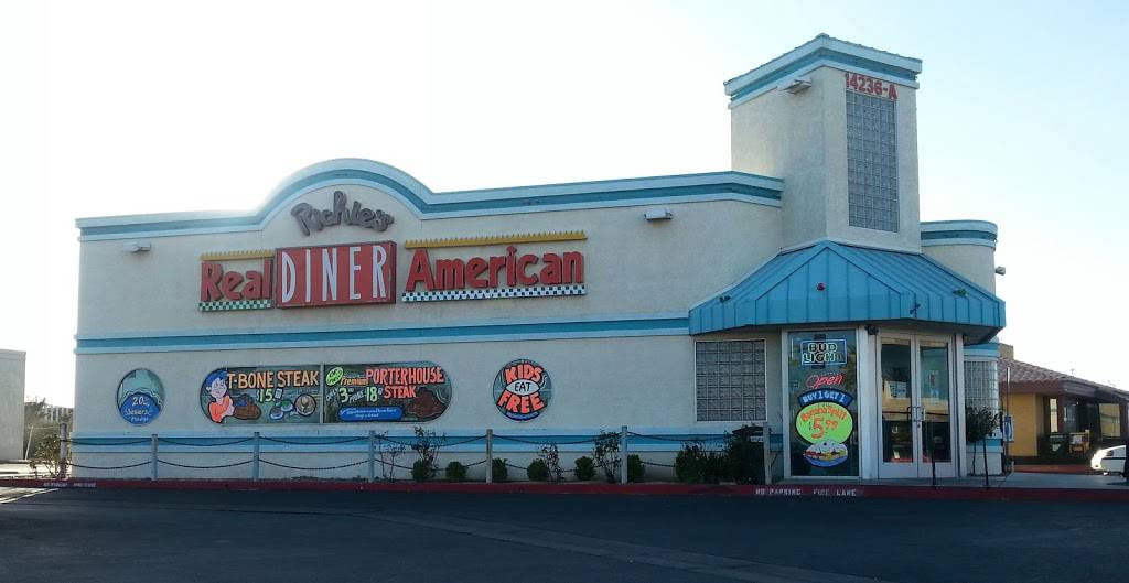 Richies Real American Diner | restaurant | 14236 Valley Center Dr # A, Victorville, CA 92395, USA | 7609551113 OR +1 760-955-1113