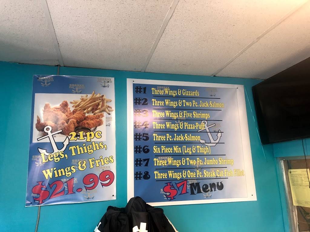 Sharxx - fish & chicken | restaurant | 2099 Clark Rd, Gary, IN 46404, USA | 2198063155 OR +1 219-806-3155