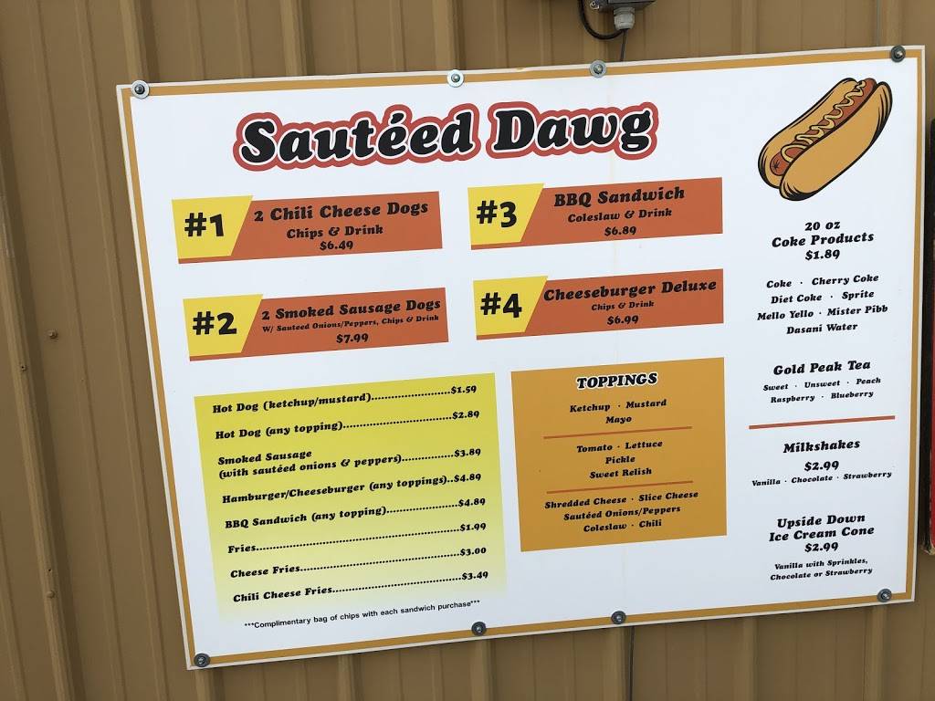 Sautéed Dawg | restaurant | 559 Hwy 2227, Somerset, KY 42503, USA | 6066768277 OR +1 606-676-8277
