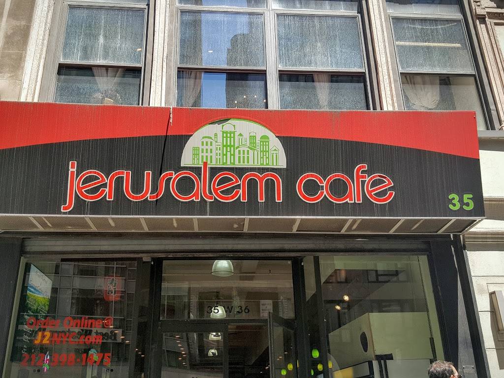 Jerusalem Cafe | cafe | 7 W 36th St, New York, NY 10018, USA | 2123981475 OR +1 212-398-1475