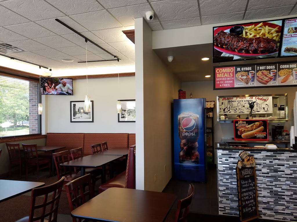 Windy City Gyros | restaurant | 5540 N Main St, Mishawaka, IN 46545, USA | 5747037575 OR +1 574-703-7575