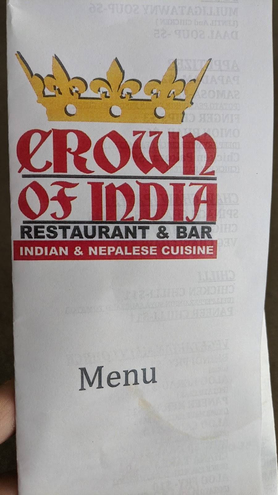 Crown of India | restaurant | 3109 Federal Blvd, Denver, CO 80211, USA | 3034552331 OR +1 303-455-2331