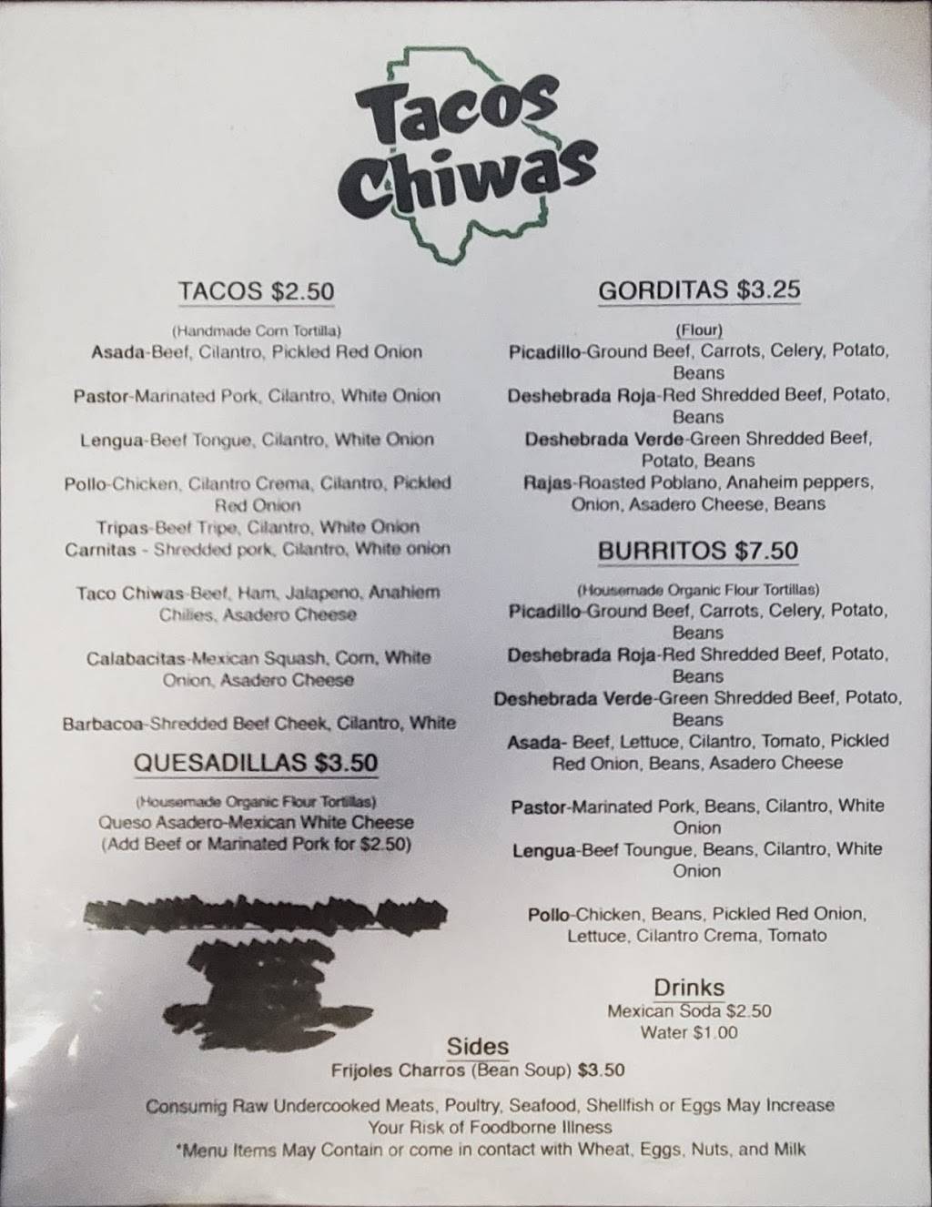 Tacos Chiwas Chandler | restaurant | 2160 N Alma School Rd, Chandler, AZ 85224, USA | 4805902891 OR +1 480-590-2891