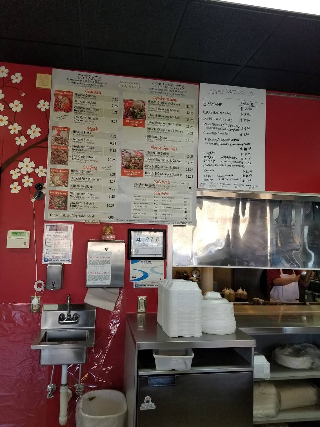 Tokyo One Express | restaurant | 8634 Camfield St, Charlotte, NC 28277, USA | 7043418080 OR +1 704-341-8080