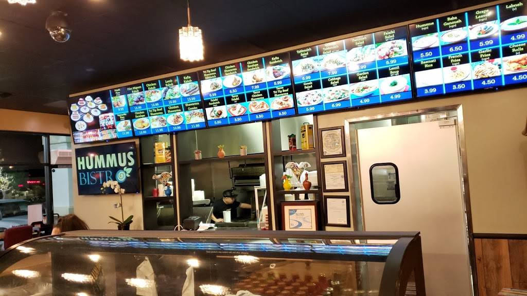 Hummus Bistro | restaurant | 587 N Ventu Park Rd #587a, Newbury Park, CA 91320, USA | 8057163324 OR +1 805-716-3324