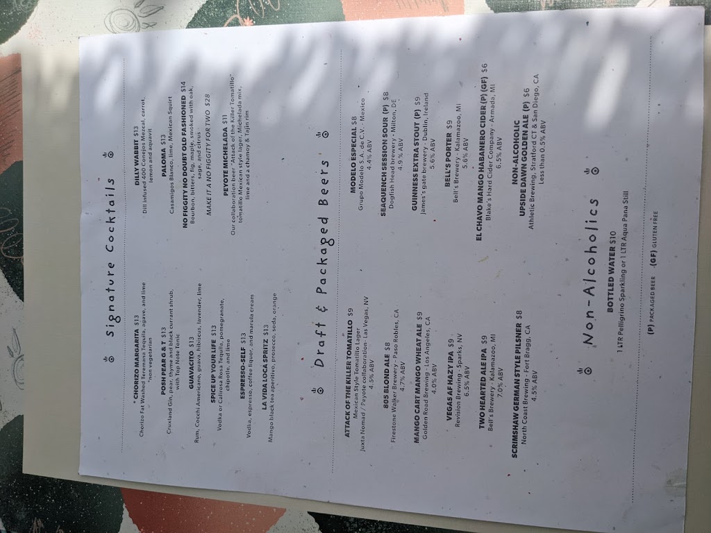 Peyote | restaurant | 1028 E Fremont St, Las Vegas, NV 89101, USA | 7023335568 OR +1 702-333-5568