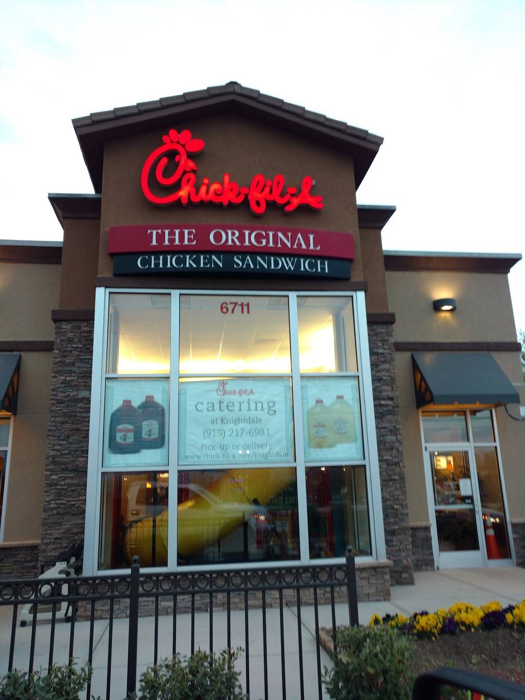 Chick-fil-A | restaurant | 6711 Knightdale Blvd, Knightdale, NC 27545, USA | 9192176981 OR +1 919-217-6981