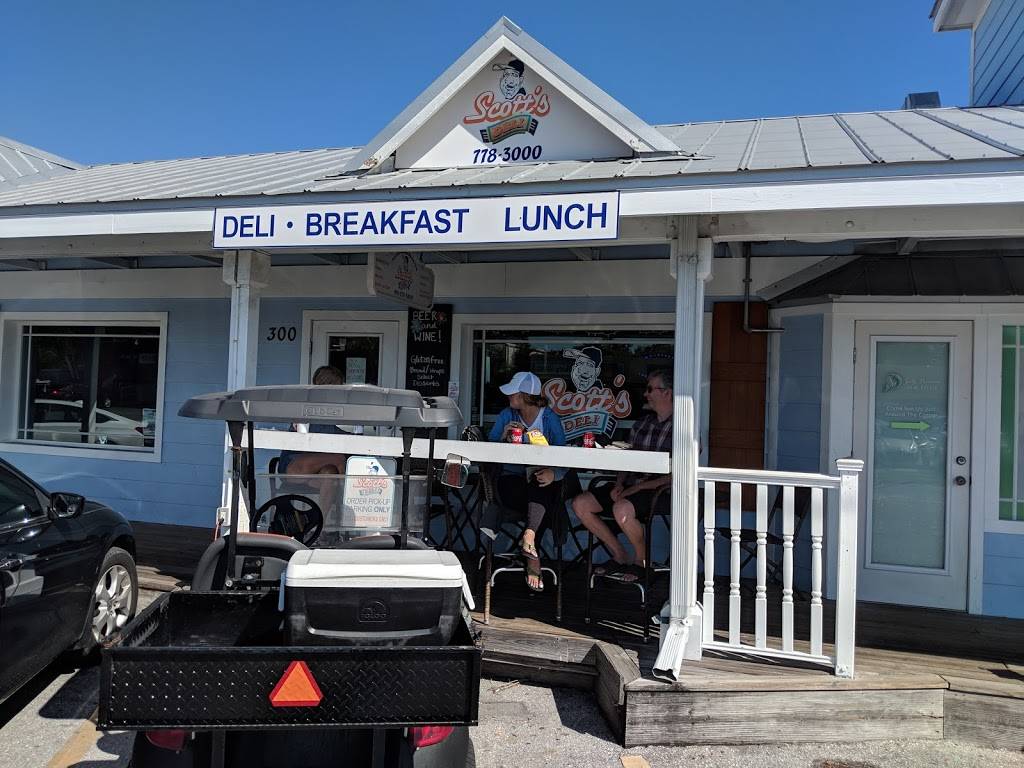 Scotts Deli | restaurant | 5337 Gulf Dr, Holmes Beach, FL 34217, USA | 9417783000 OR +1 941-778-3000