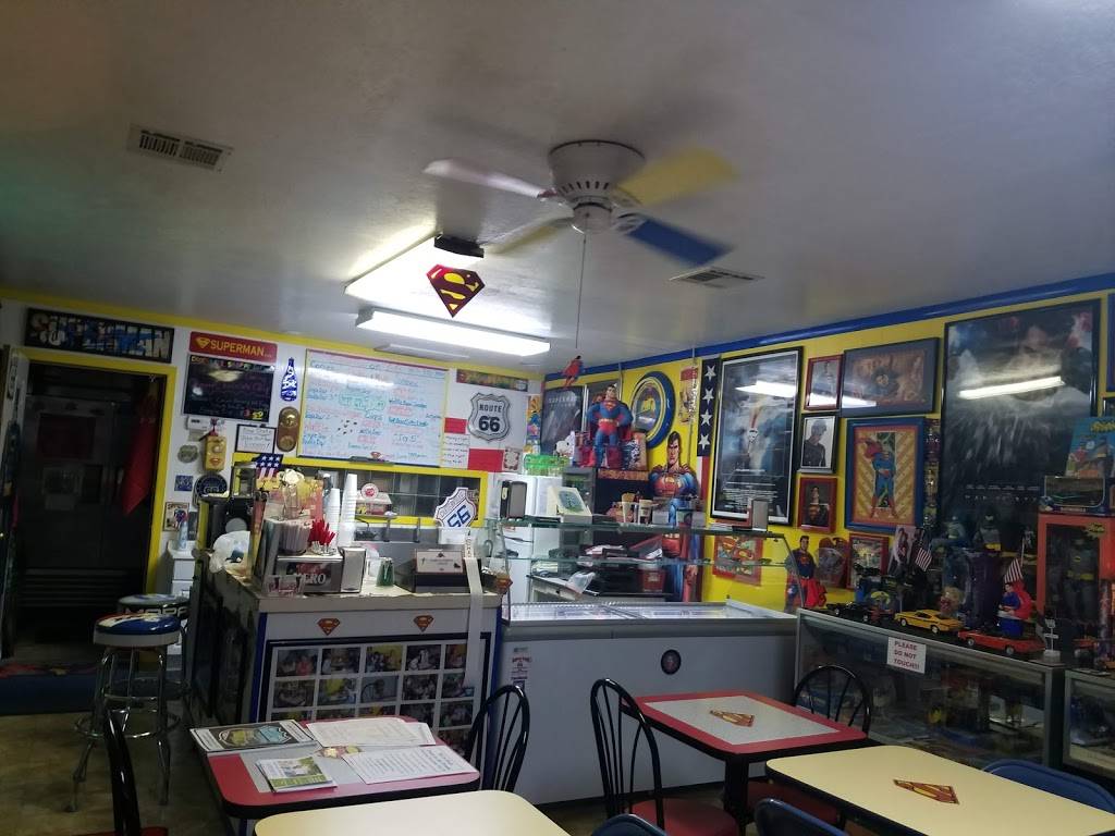 Superman icecream | restaurant | w 64835, 221 W Main St, Carterville, MO 64835, USA | 4173927405 OR +1 417-392-7405