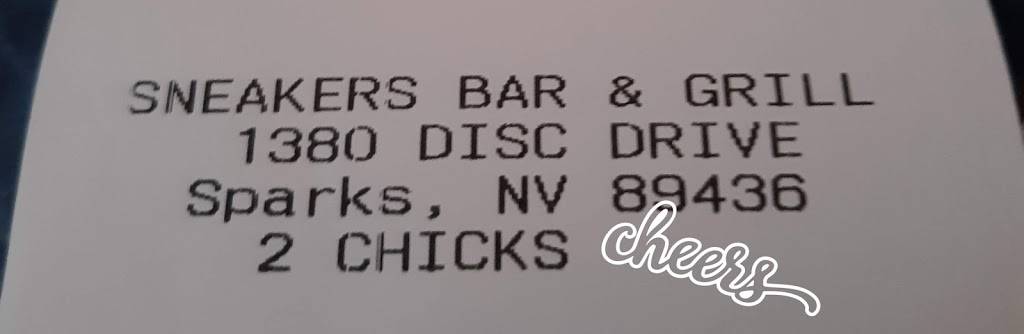 Sneakers Bar & Grill | restaurant | 1380 Disc Dr, Sparks, NV 89436, USA | 7756267222 OR +1 775-626-7222