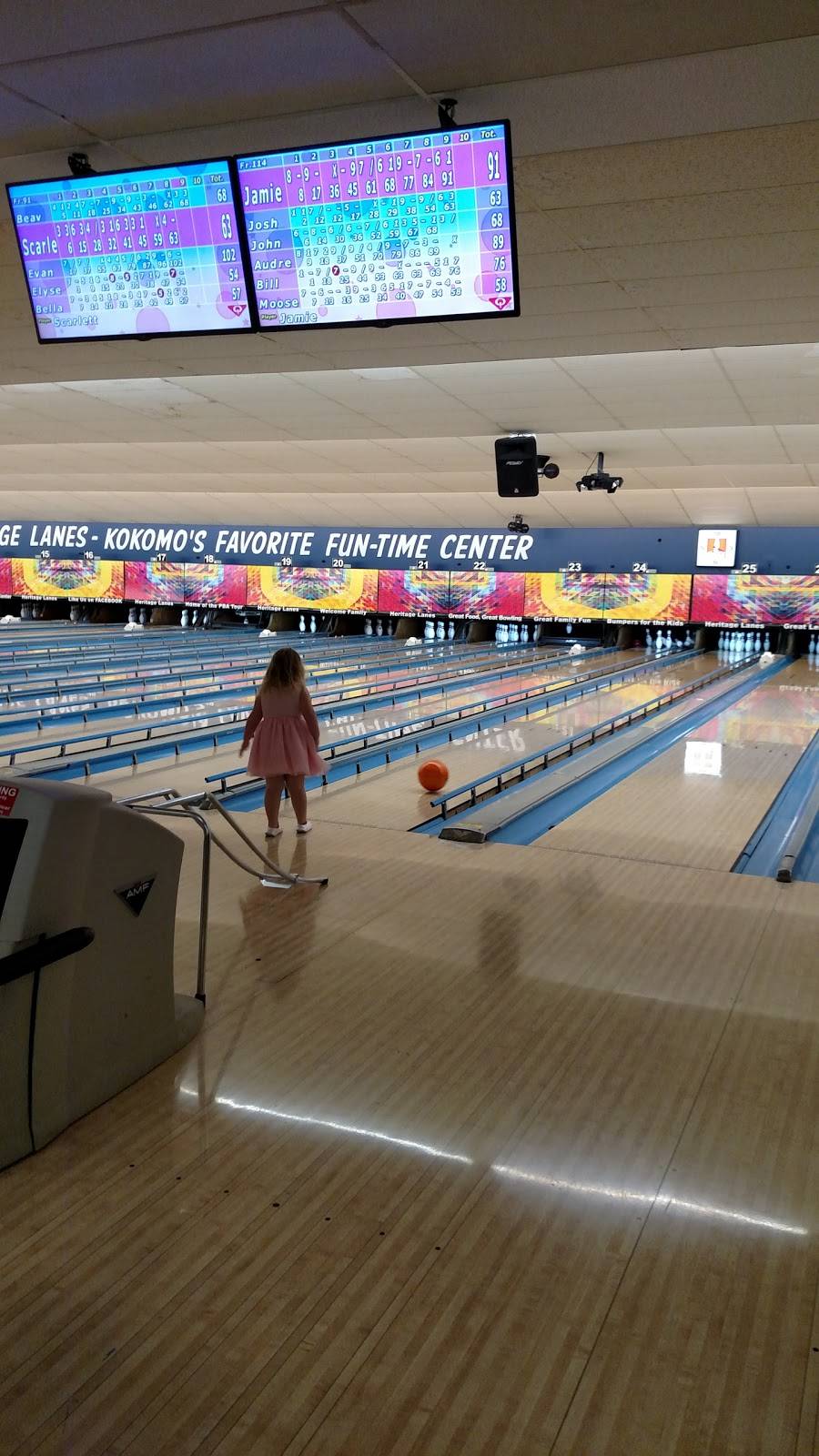 Heritage Lanes | night club | 1301 W Lincoln Rd, Kokomo, IN 46902, USA | 7654537781 OR +1 765-453-7781