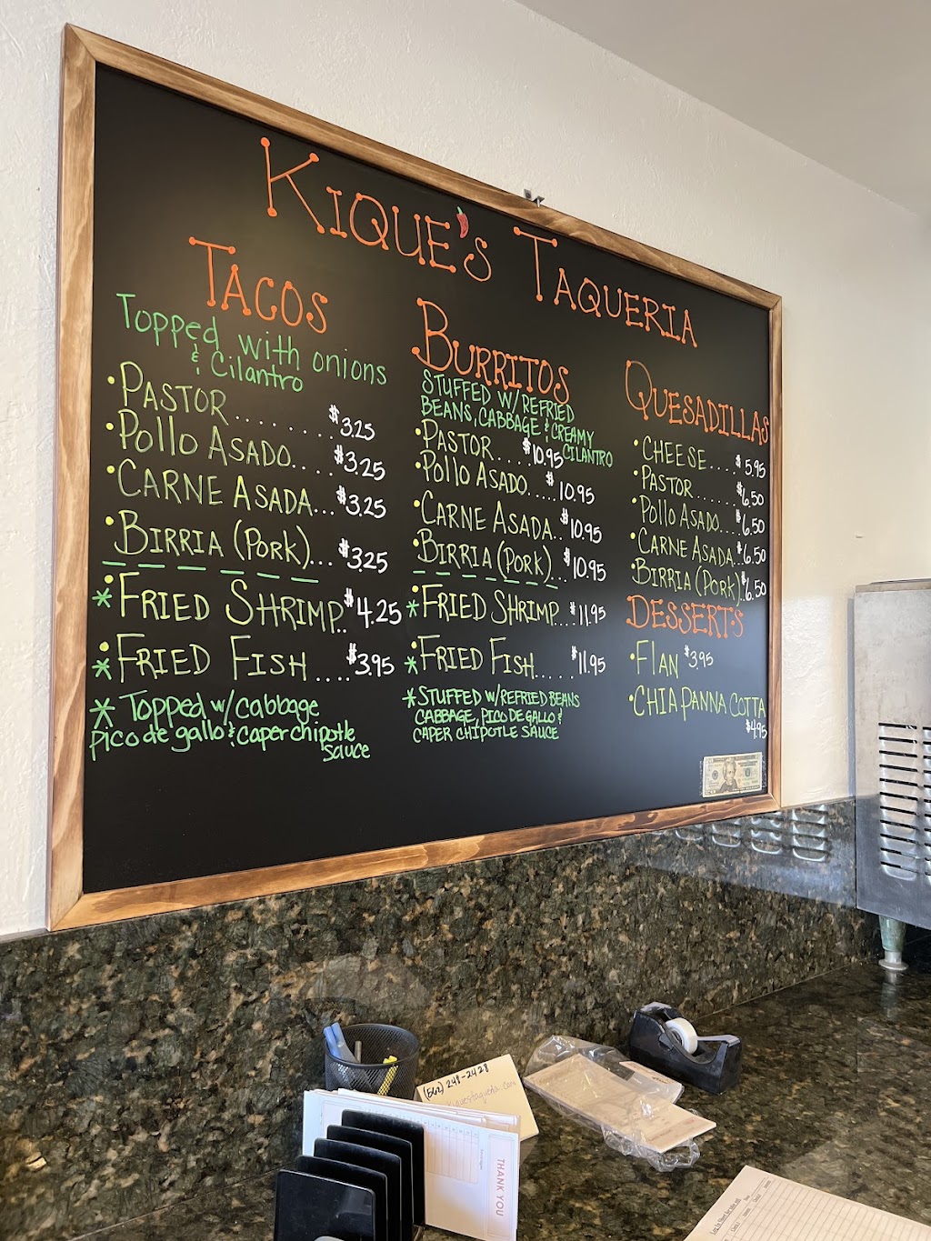 Kique’s Taqueria | restaurant | 6218 E Pacific Coast Hwy, Long Beach, CA 90803, USA | 5622482428 OR +1 562-248-2428