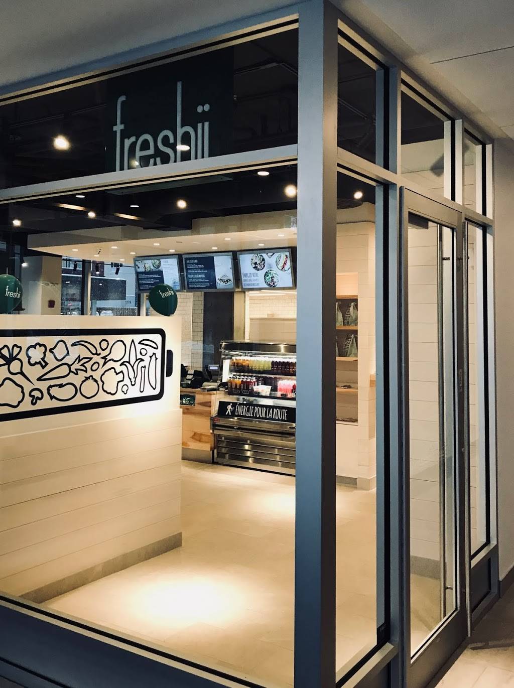 Freshii | restaurant | 1191 Rue de Courchevel, Saint-Romuald, QC G6W 8H1, Canada | 4187413475 OR +1 418-741-3475