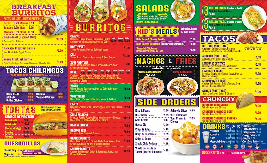 Victoricos Mexican Food Barnett | restaurant | 308 E Barnett Rd, Medford, OR 97501, USA | 5417794705 OR +1 541-779-4705