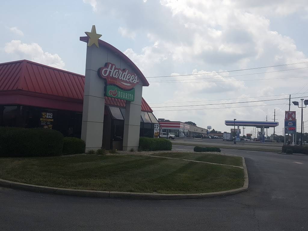 Hardees | restaurant | 1001 US-31, New Whiteland, IN 46184, USA | 3175355399 OR +1 317-535-5399