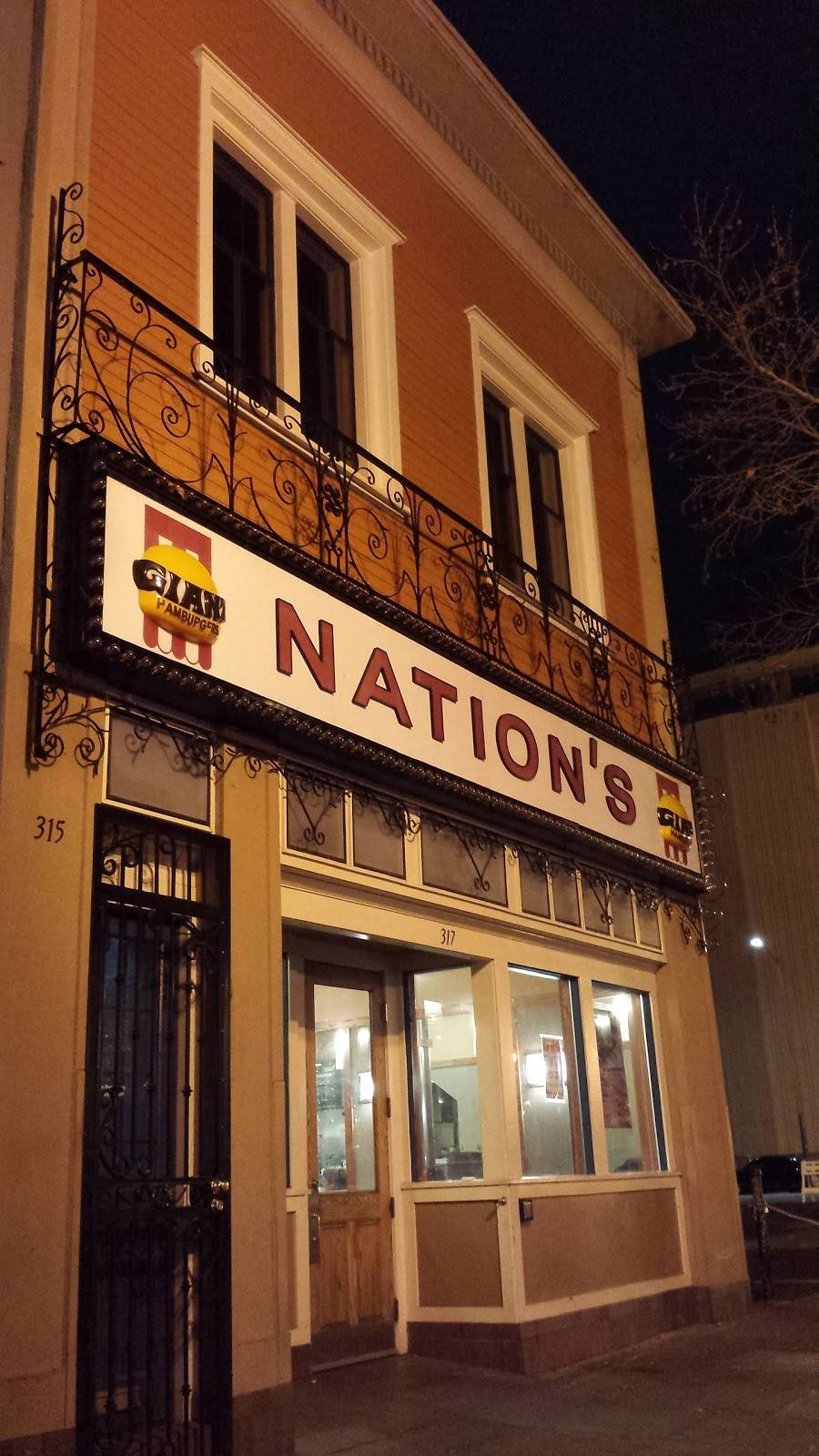 Nations Giant Hamburgers | restaurant | 317 Broadway, Oakland, CA 94607, USA | 5104516350 OR +1 510-451-6350