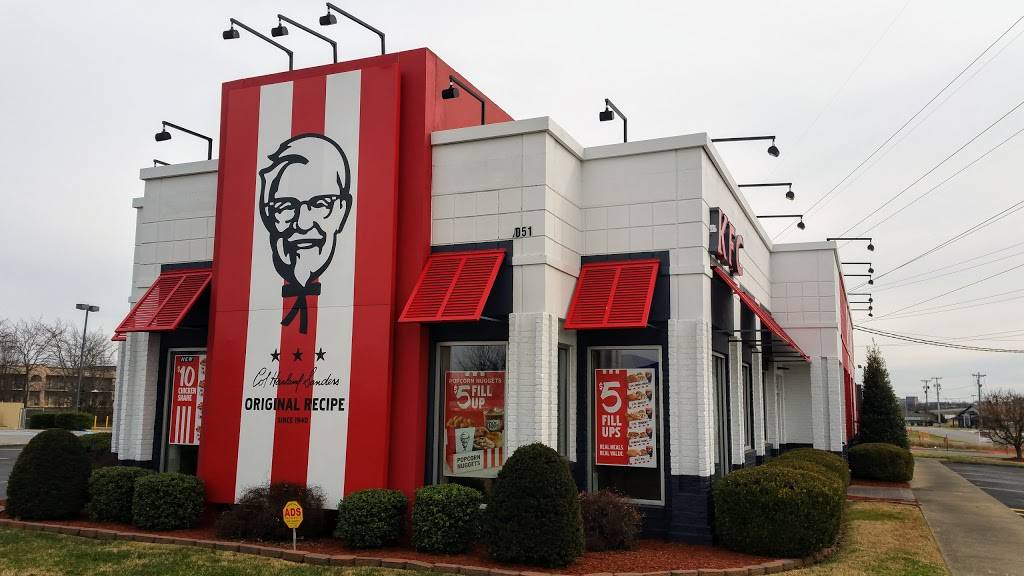 KFC | restaurant | 3051 Guthrie Hwy, Clarksville, TN 37040, USA | 9316484776 OR +1 931-648-4776