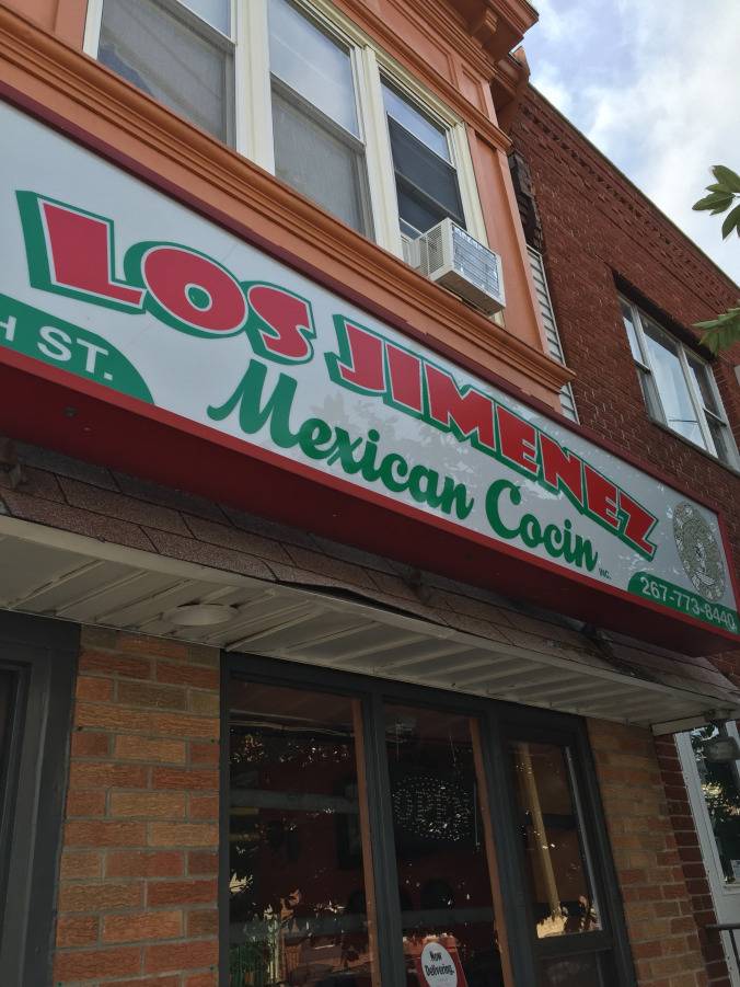 Los Jimenez Mexican | restaurant | 2654 S 6th St, Philadelphia, PA 19148, USA | 2677738440 OR +1 267-773-8440