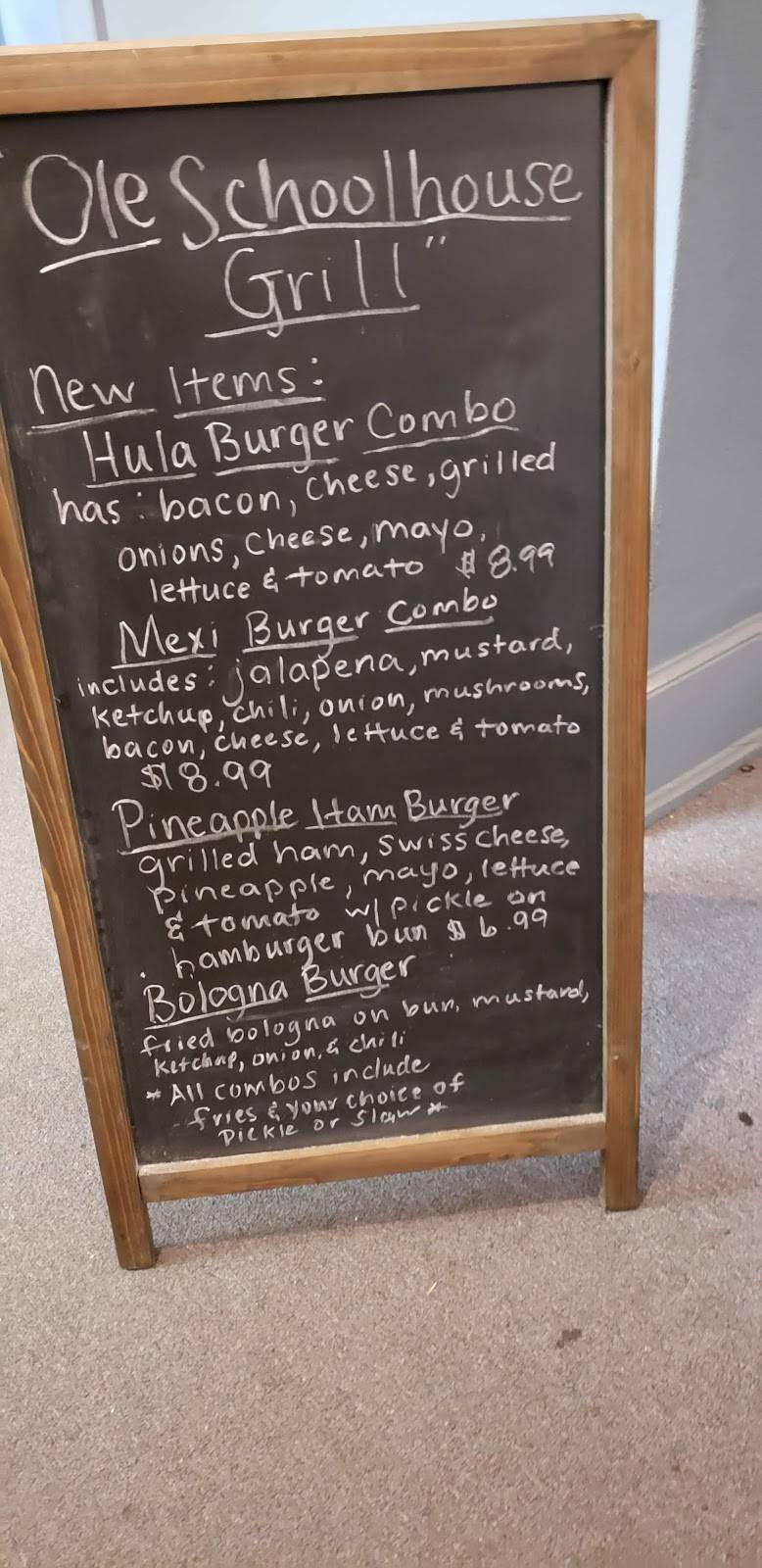 Ole SchoolHouse Grill | restaurant | 3811 SC-41, Fork, SC 29543, USA | 8434642568 OR +1 843-464-2568