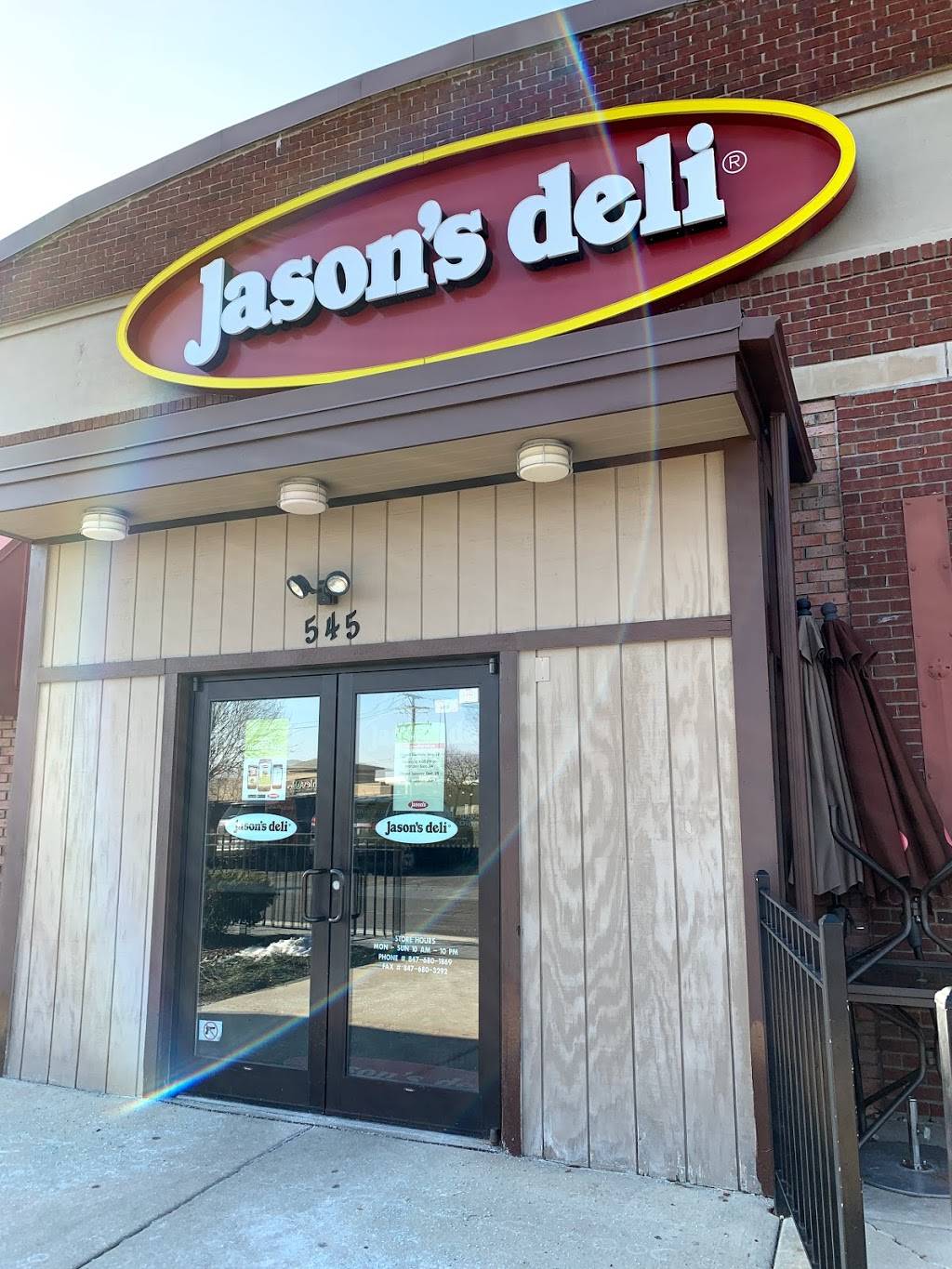 Jasons Deli | restaurant | 545 Lakeview Pkwy, Vernon Hills, IL 60061, USA | 8476801869 OR +1 847-680-1869