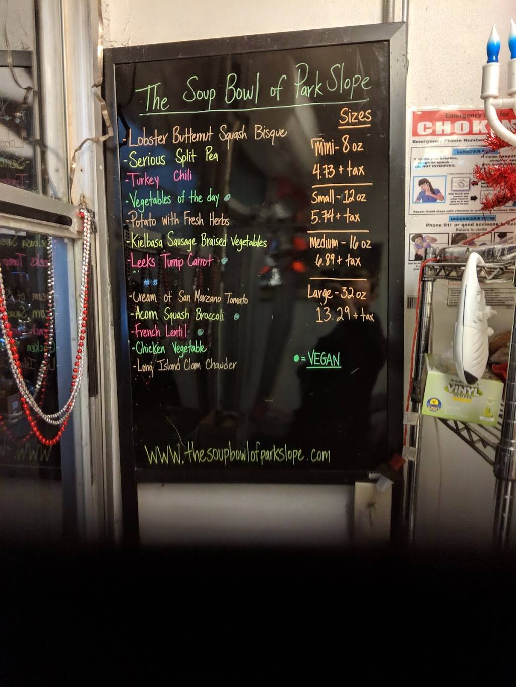 The Soup Bowl of Park Slope | restaurant | 319 7th Ave, Brooklyn, NY 11215, USA | 7189654237 OR +1 718-965-4237