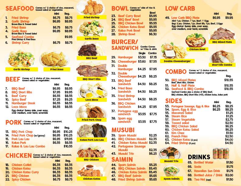 Hana Hawaiian Barbeque | restaurant | 482 San Mateo Ave, San Bruno, CA 94066, USA | 6506348788 OR +1 650-634-8788