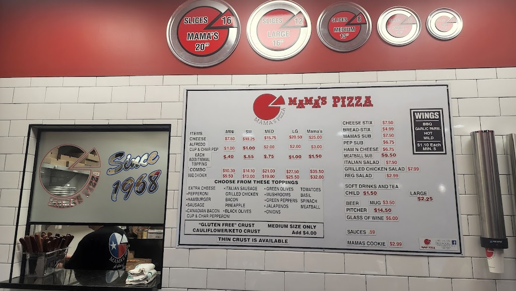 Mamas Pizza | restaurant | 11828 Inwood Rd, Dallas, TX 75244, USA | 9729804444 OR +1 972-980-4444