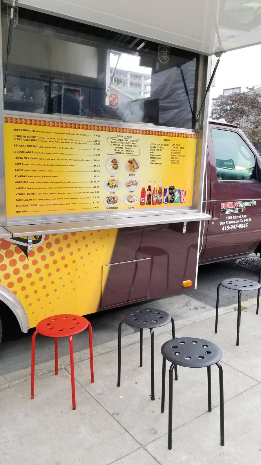 Buenafe Taqueria | restaurant | corner of 16th and, Mississippi St, San Francisco, CA 94124, USA | 4159479846 OR +1 415-947-9846