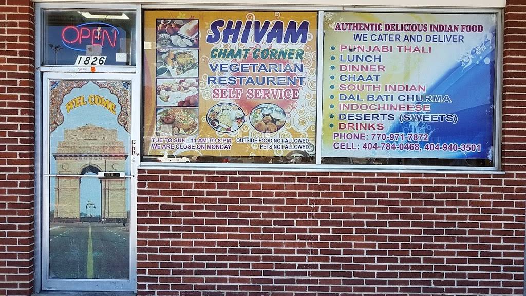 Shivam Chaat Corner | restaurant | 1826 Lower Roswell Rd, Marietta, GA 30068, USA | 7709717872 OR +1 770-971-7872