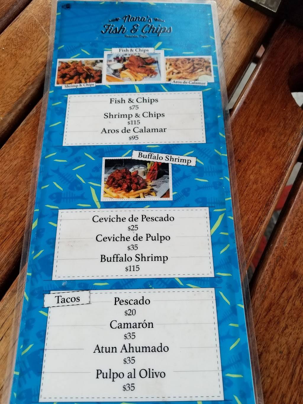 Nanas Fish and Chips | restaurant | Benito Juarez 1207 Loc C, Centro, Playas Rosarito, 22710 Rosarito, B.C., Mexico | 016616124776 OR +52 661 612 4776