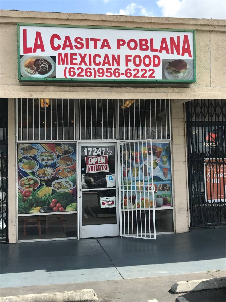 La Casita Poblana | restaurant | 17247 Valley Blvd, La Puente, CA 91744, USA | 6269566222 OR +1 626-956-6222