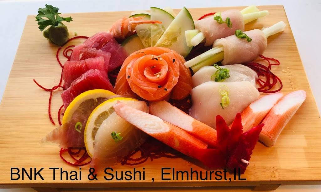 BNK Thai & Sushi | restaurant | 111 W 2nd St, Elmhurst, IL 60126, USA | 6308334030 OR +1 630-833-4030