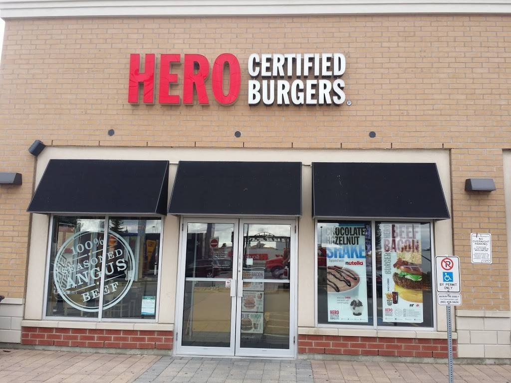 Hero Certified Burgers | restaurant | 10025 Hurontario St, Brampton, ON L6Z 0E6, Canada | 9052306800 OR +1 905-230-6800