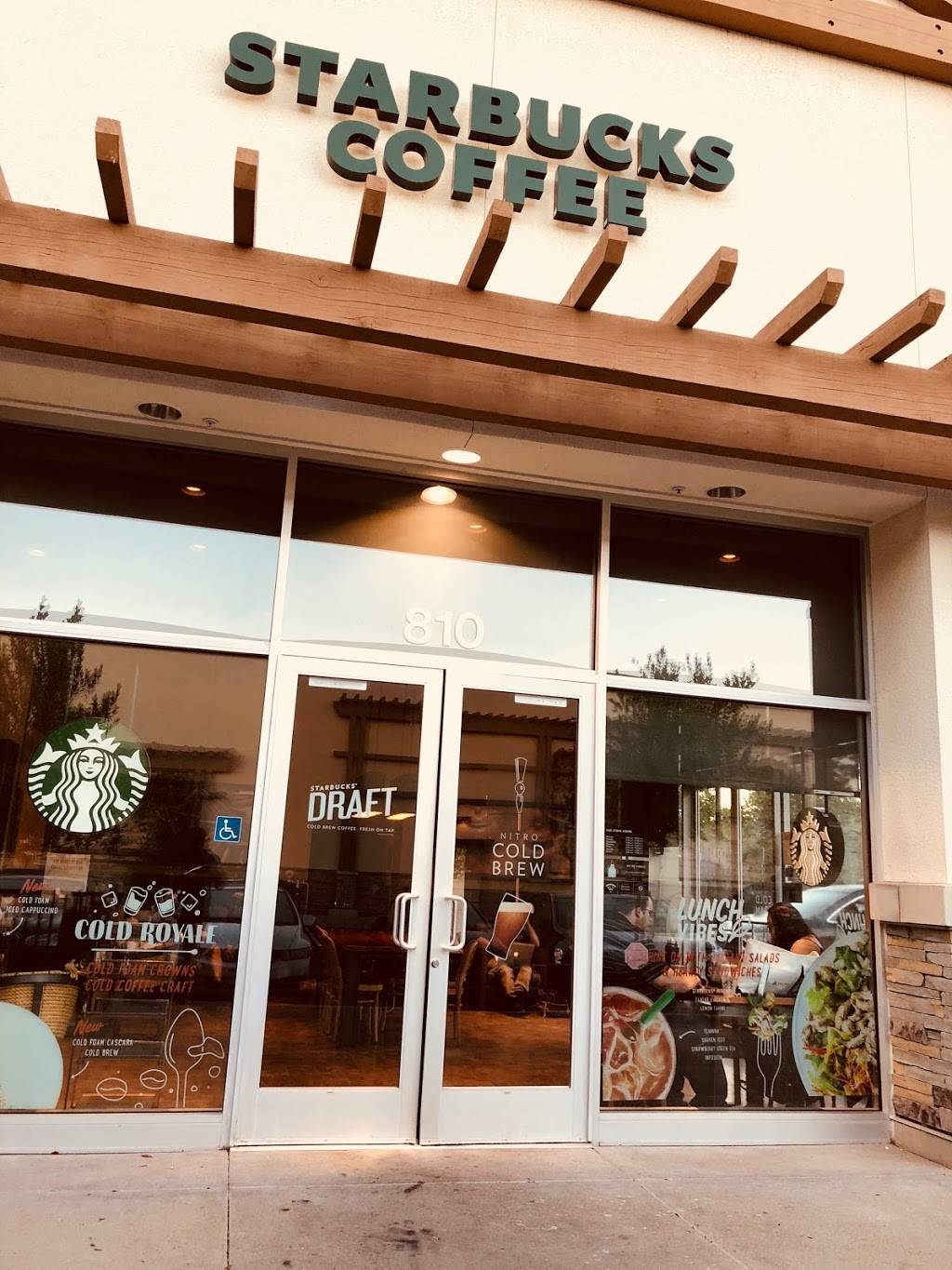 Starbucks | cafe | 6786 Bernal Ave #810, Pleasanton, CA 94566, USA | 9259310907 OR +1 925-931-0907