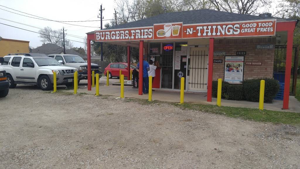 Burgers Fries n Things | restaurant | 8525 Scott St, Houston, TX 77051, USA | 7137314545 OR +1 713-731-4545