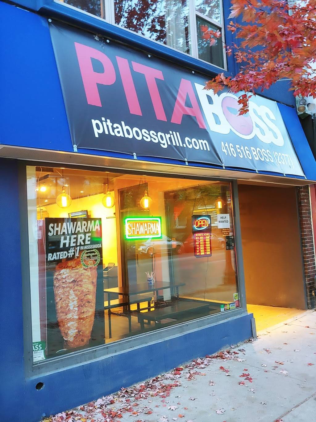 Pita Boss | restaurant | 1566 Bloor St W, Toronto, ON M6P 1A4, Canada | 4165162677 OR +1 416-516-2677