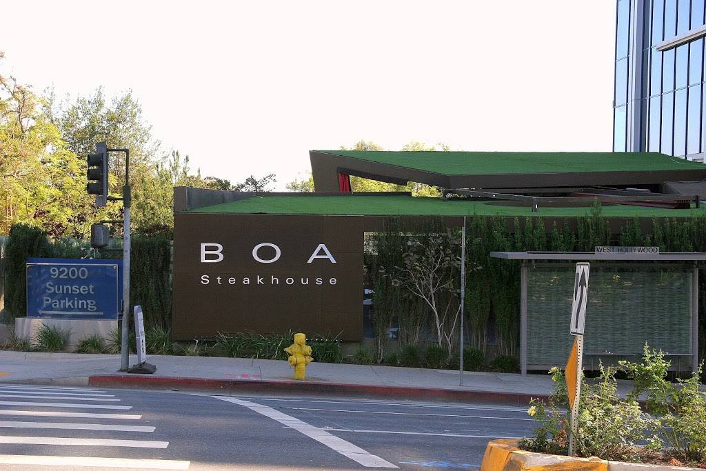 BOA Steakhouse | restaurant | 9200 Sunset Blvd #650, West Hollywood, CA 90069, USA | 3102782050 OR +1 310-278-2050