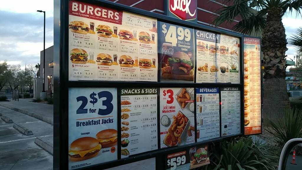 Jack in the Box | restaurant | 4860 S Decatur Blvd, Las Vegas, NV 89103, USA | 7028760346 OR +1 702-876-0346