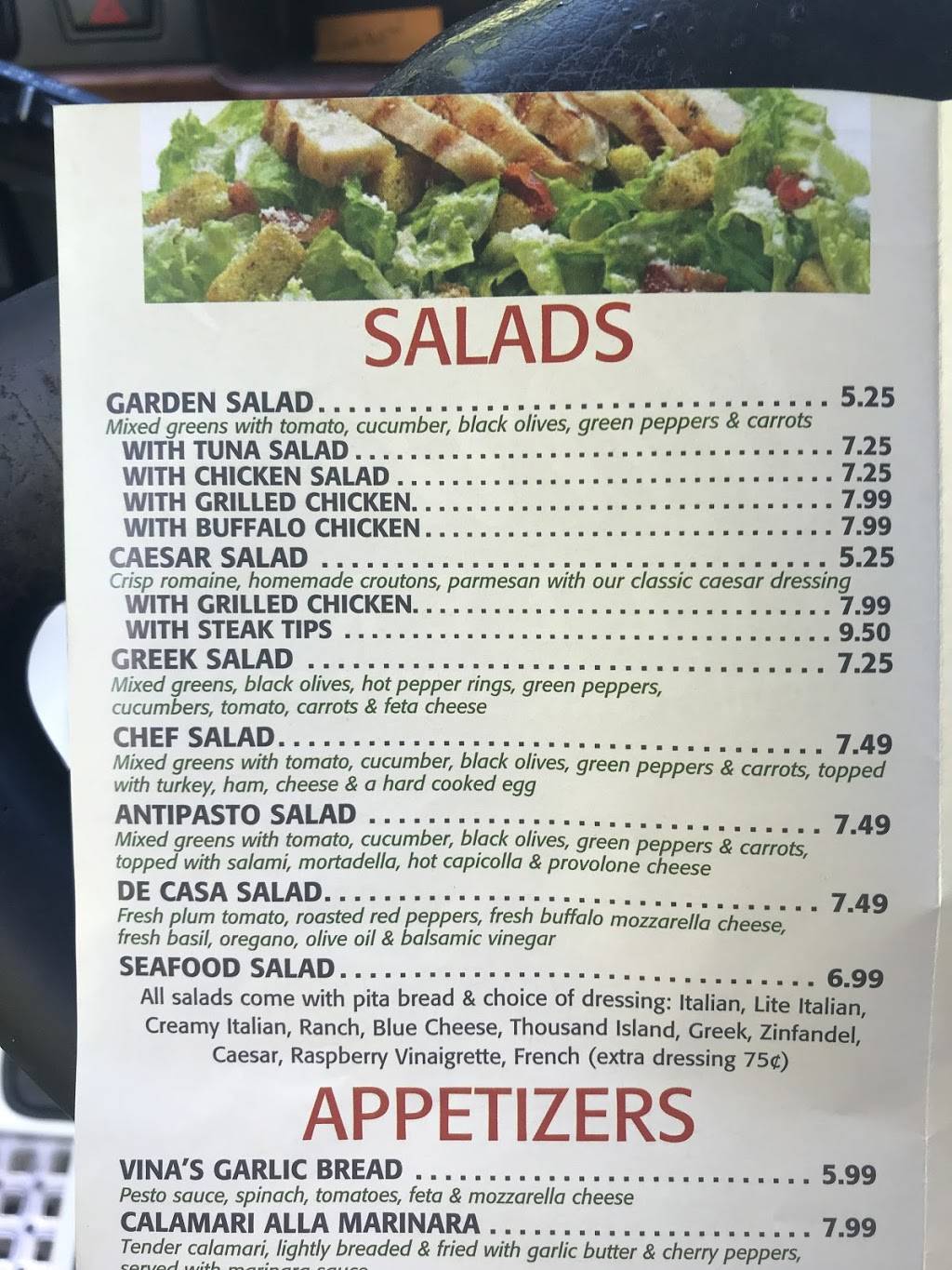 Vinas Pizza | restaurant | 308 Main St, Northborough, MA 01532, USA | 5083935158 OR +1 508-393-5158