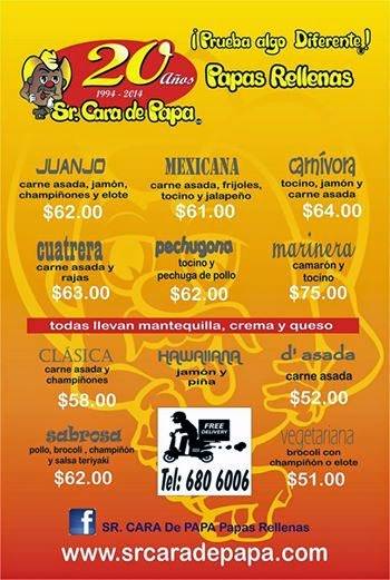 SR. CARA DE PAPA | restaurant | Paseo Playas de Tijuana 1287, Playas, Jardines Playas de Tijuana, 22506 Tijuana, B.C., Mexico | 016646806006 OR +52 664 680 6006