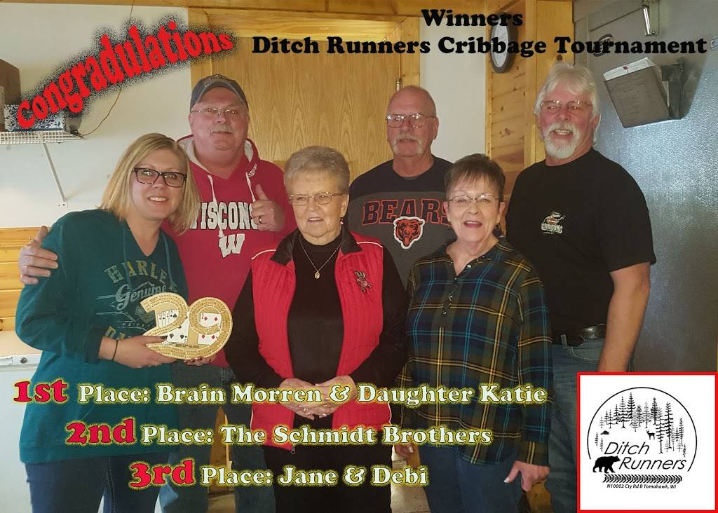 DITCH RUNNERS | restaurant | N10002 Co Rd B, Tomahawk, WI 54487, USA | 7154532337 OR +1 715-453-2337