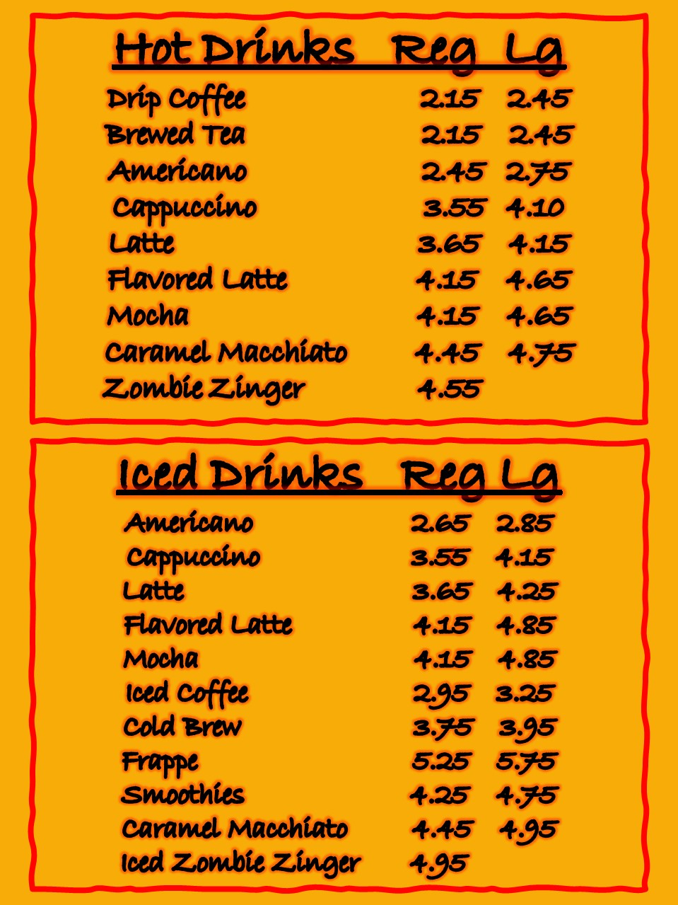 Robs Zombies | restaurant | 1776 Arnold Industrial Way Suite A, Concord, CA 94520, USA | 9258496770 OR +1 925-849-6770